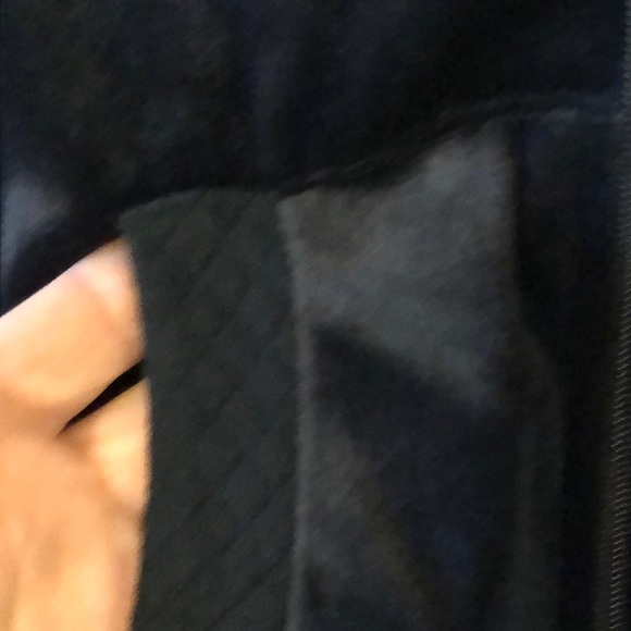 NWOT GW SPORT BLACK VELOUR HOODED SWEATSHIRT - Picture 2 of 6